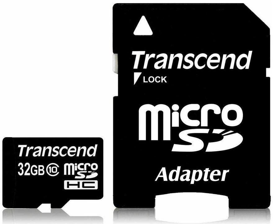 Transcend 32GB Speicherkarte mit SD-Adapter Class 10 ab 13,90€ Transcend 32GB Speicherkarte mit SD Adapter Class 10 ab 13,90€