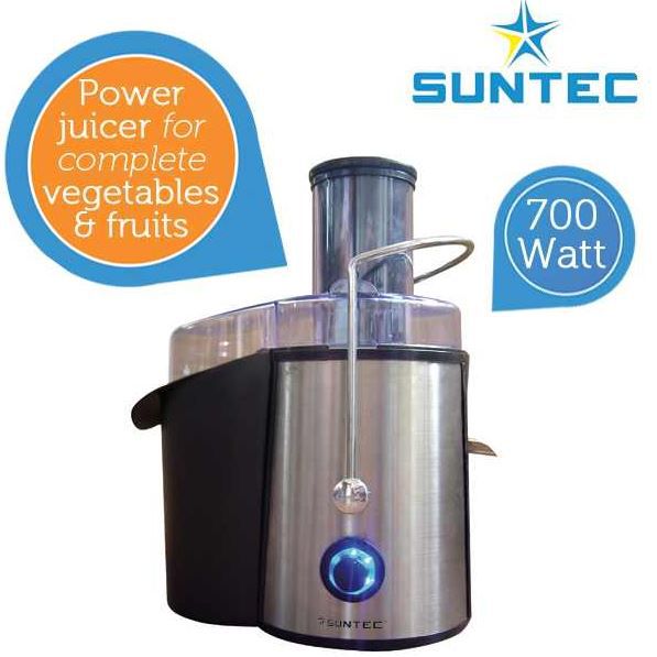 Suntec JUI-9738 - Power Frucht Entsafter aus Edelstahl für 29,95€ - Update Suntec JUI 9738 Power Frucht Entsafter aus Edelstahl für 29,95€ Update
