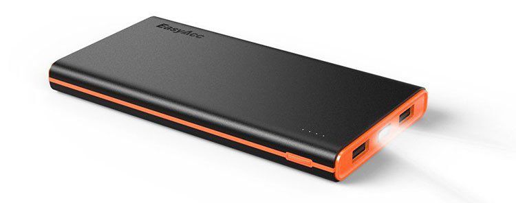 EasyAcc 10000mAh   mobile Powerbank für 14,99€ (statt 18€)