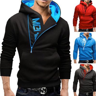 Merish Slim Fit Kapuzenpullover in verschiedenen Farben für je 19,90€