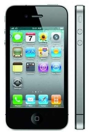 Apple iPhone 4   8GB in schwarz für 79,90€