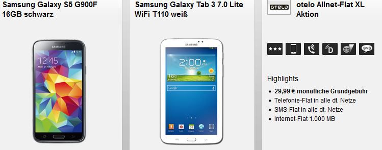 otelo Allnet-Flat XL + Samsung Galaxy Note 4 monatl. 29,99€ für einmalig 99€ otelo Allnet Flat XL + Samsung Galaxy Note 4 monatl. 29,99€ für einmalig 99€