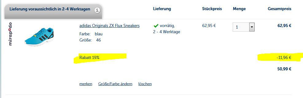 Mirapodo Sale mit 50% Rabatt + Heute: 19% Gutscheincode auf fast alles - Update Mirapodo Sale mit 50% Rabatt + Heute: 19% Gutscheincode auf fast alles Update