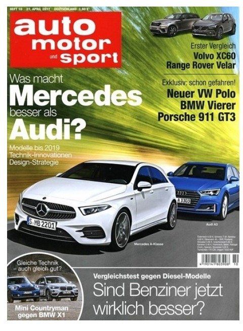 Jahresabo Auto Motor und Sport für 117,60€ + 95€ Verrechnungsscheck Jahresabo Auto Motor und Sport für 117,60€ + 95€ Verrechnungsscheck