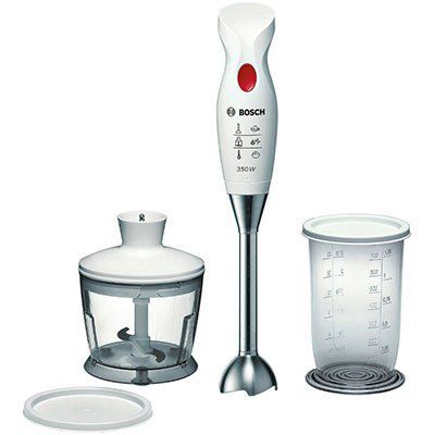 BOSCH MSM6BRE   Stabmixer Set in weiß / rot für nur 25€ (statt 43€)