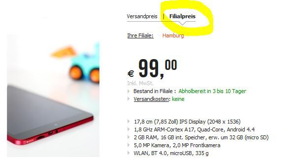 Preisfehler
