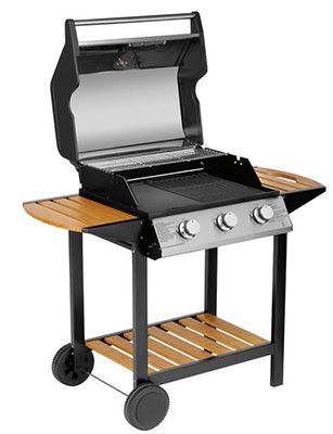 Justus Kronos JG 300 3 Zonen Gasgrill für 222€ (statt 312€)