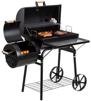 El Fuego Dakota   Smoker Grill mit 2 Kammern und Kamin für 99,99€ (statt 134€)