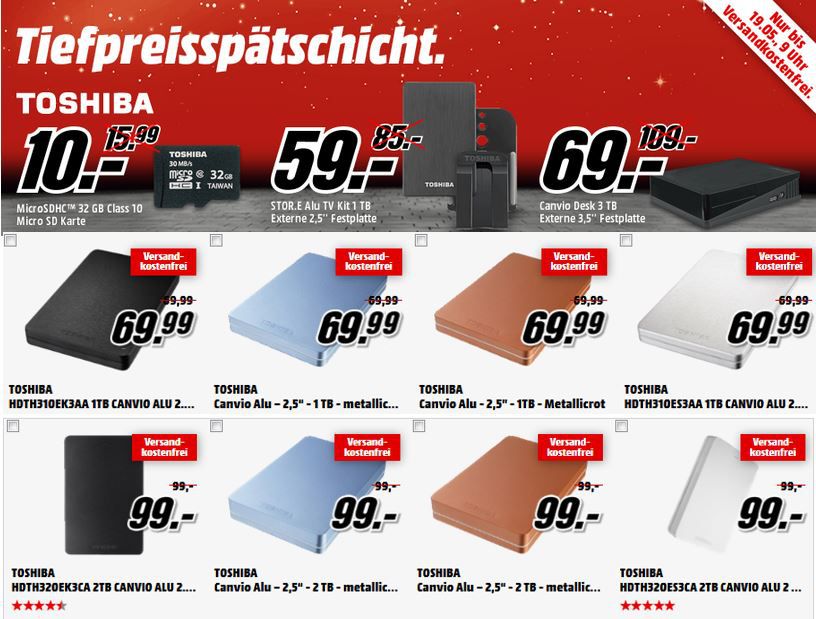 Toshiba Canvio Desktop 3tb Fur 69 In Der Mediamarkt Toshiba