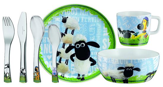 WMF Shaun das Schaf Kinderset 7 teilig für 24,95€ (statt 34€)