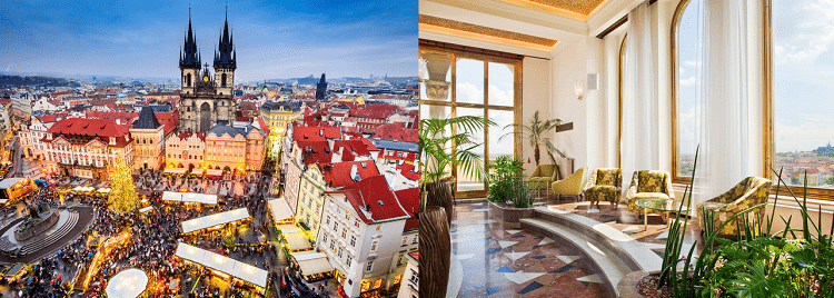 2 ÜN im 4* Hotel in Prag inkl. Frühstück, Nutzung des Fitnessbereichs und Willkommensgeschenk ab 49€ p.P.