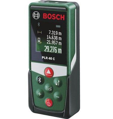 Bosch PLR 40 C + PLL 1 P (WEU) Laser Entfernungsmesser Set für 69€ (statt 88€)