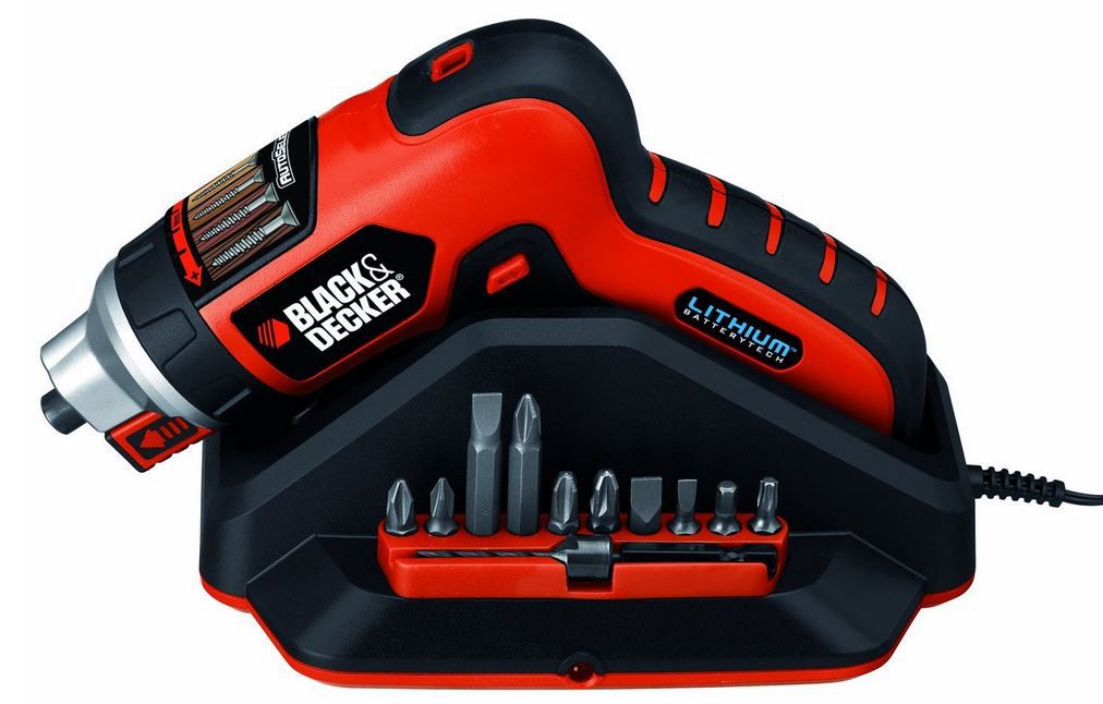 Black & Decker AS36LN   Li Akku Schrauber mit Zubehör für 22€ (statt 40€)