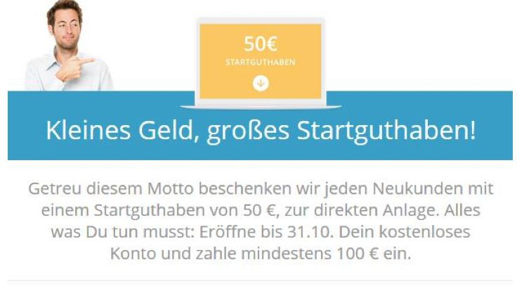 Cashboard   50€ Startguthaben + 50€ Amazon Gutschein für die gratis Eröffnung + 2% Zinsen