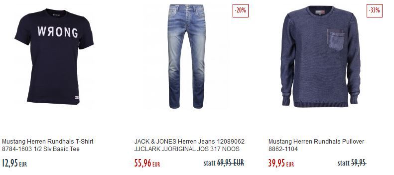 Tom Tailor Herren Chino Hose für 39,95€ im Jeans-Direct Final Summer Sale mit bis zu 75% Rabatt Tom Tailor Herren Chino Hose für 39,95€ im Jeans Direct Final Summer Sale mit bis zu 75% Rabatt