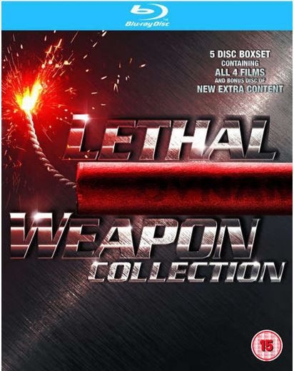 Lethal Weapon 1 4 (Blu ray) für 14,97€ (statt 18€)