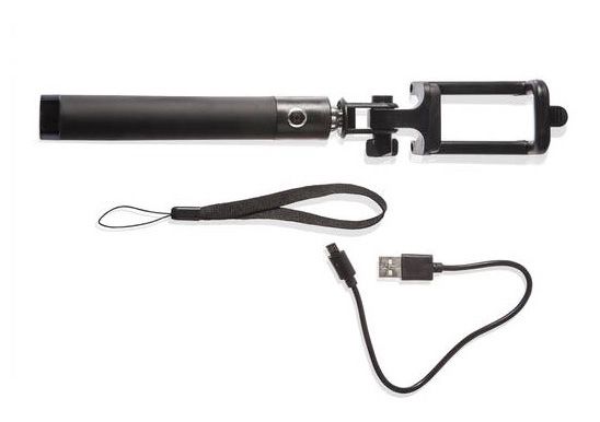 Poppstar Teleskop-Selfiestick mit Bluetooth-Auslöser für 9,99€ Poppstar Teleskop Selfiestick mit Bluetooth Auslöser für 9,99€
