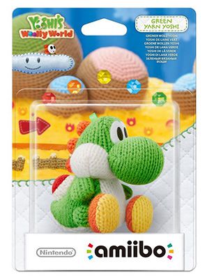 Grüner amiibo Woll Yoshi für 9€ (statt 14€)