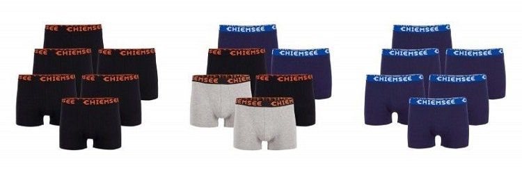 Chiemsee Herren Boxershorts im 6er Pack für nur 26,95€