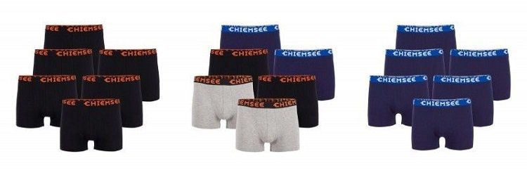 Chiemsee Herren Boxershorts im 6er Pack für nur 26,95€