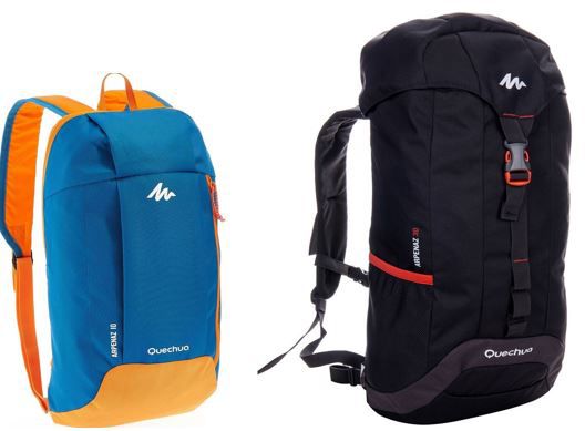 Rucksack Arpenaz   10L blau idealer Ersatz Rucksack ab 1,95€