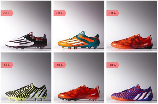 adidas Fußball Outlet mit bis 50% Rabatt + 25% Extra Rabatt + VSK frei ab 50€