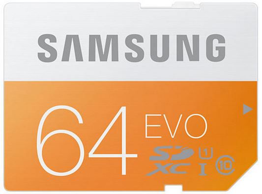 SAMSUNG SDXC 64 GB Speicherkarte Class 10 für 14,66€ (statt 22€)