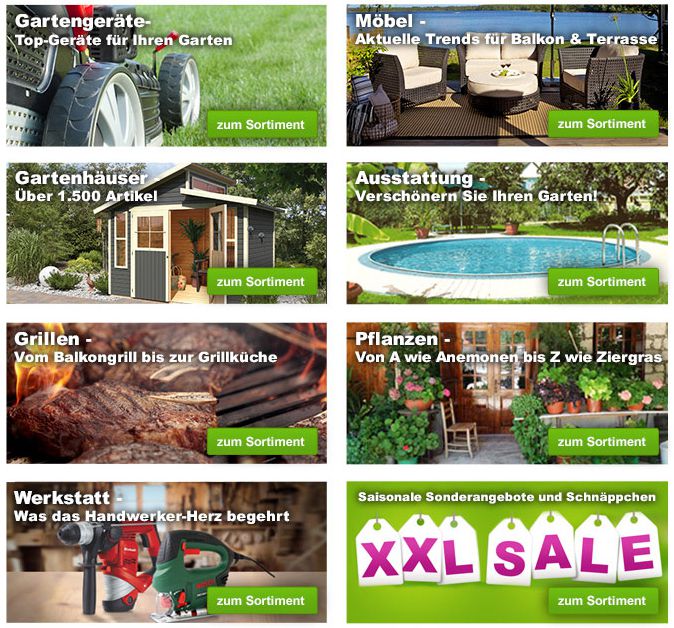 Garten Xxl Mit 10 Oder 10 Rabatt Auf Alles Z B Hailo Profilot