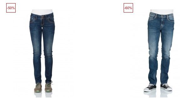 Jeans Direct Sale mit bis zu 50% Rabatt + 25% Extra Rabatt dank Gutschein