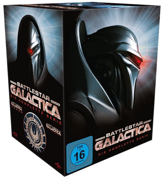 Battlestar Galactica   komplette Serie   Blu ray Box für nur 31,99€