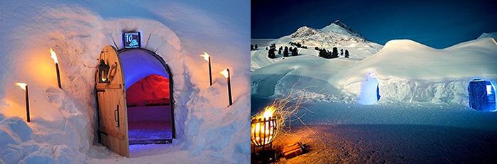 1 Nacht im Iglu Village in Kühtai (Tirol) inkl. Fondue Abendessen ab 99€ p.P.