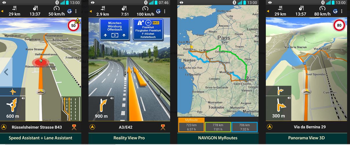 Gratis NAVIGON Europe   Android Navi App kostenlos