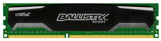Cru­cial Bal­lis­tix Sport 8GB Arbeitsspeicher für nur 49€ (statt 65€)