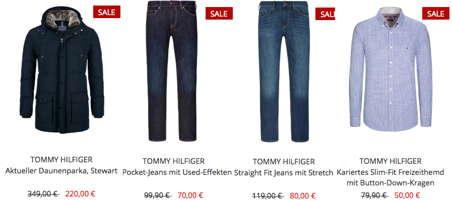 Guter Tommy Hilfiger Sale bei Hirmer