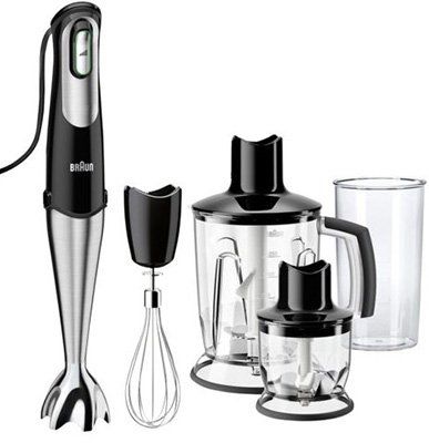 Braun MQ 745   Stabmixer mit Zubehör für 45,90€ (statt 65€)