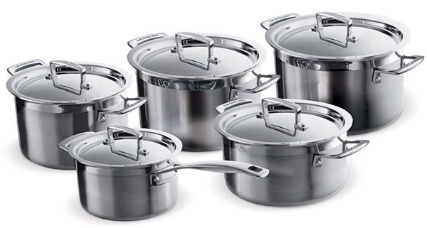 Knaller: Le Creuset 3Ply Mehrschicht Kochtopfset 5 teilig für 325,99€ (statt 469€) [Prime]