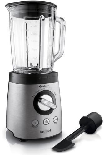 Philips HR 2195/08   900W Edelstahl Standmixer mit 2l Glasbehälter für 59,99€