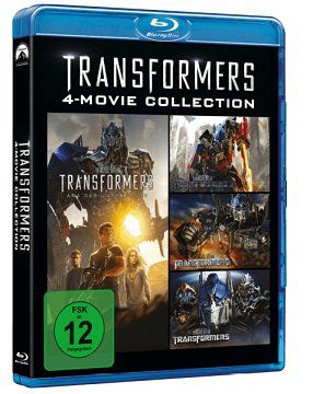 Transformers Teil 1 4 Blu ray für 12,90€ (statt 20€)