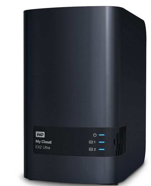 WD My Cloud EX2 Ultra NAS Festplatte 4 TB 3.5 Zoll (2 x 2TB) für 199,98€ (statt 227€)