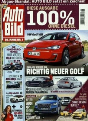 13 Ausgaben Autobild inkl. 30€ Amazon Gutschein zusammen für 29,90€