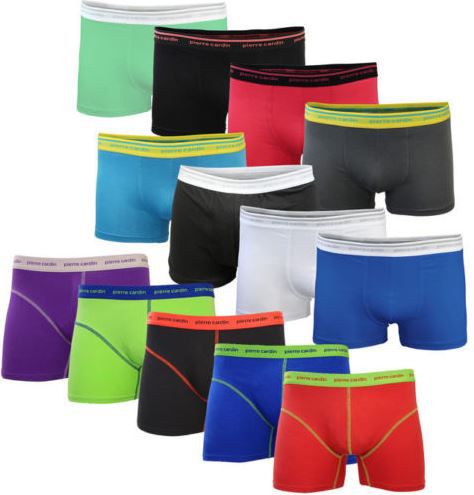 Pierre Cardin Herren Retro Boxershort im 6er Pack für 19,90€