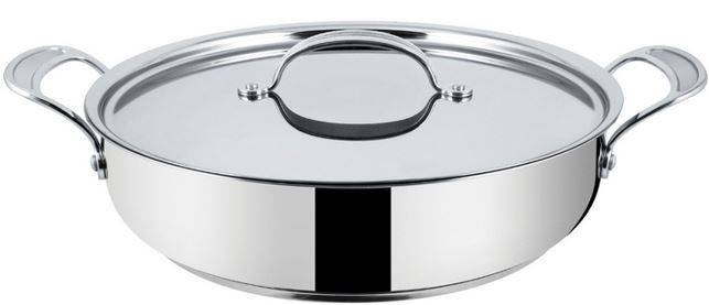 Tefal Jamie Oliver Professional Inox Induction Wave Servierpfanne für 39,99€ (statt 53€)