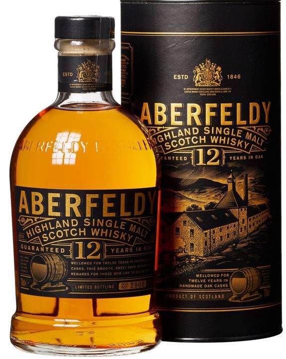 🥃 Aberfeldy Highland Single Malt Whisky 12 Jahre ab 28,97€ (statt 35€)