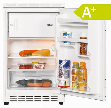 Amica UKS 16147 Unterbau Kühlschrank + Gefrierfach für 165€ (statt 179€)