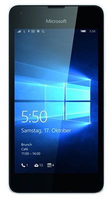 Microsoft Lumia 550 Smartphone 8GB für 77,45€ (statt 120€)