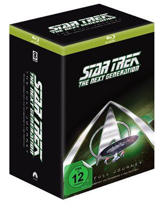 Star Trek Next Generation Complete Blu ray Box für 44,14€ (statt 97€)