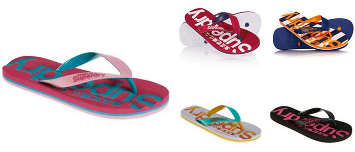 superdry flip flops sale