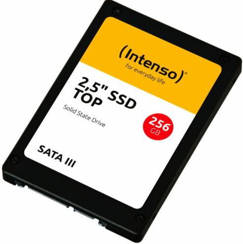 Intenso SSD SATA III - 256GB 2,5 Intenso SSD SATA III 256GB 2,5 Top High Speed MLC für 26,91€ (statt 33€)