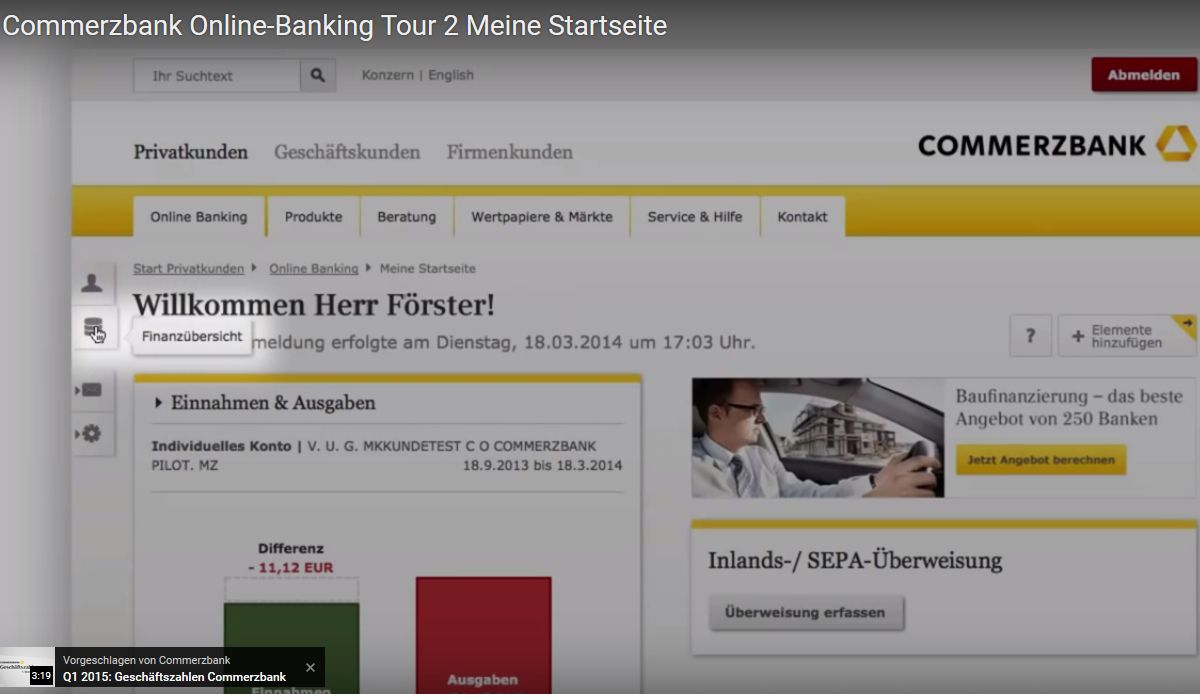 Commerzbanking – Das Online Banking der Commerzbank Commerzbanking – Das Online Banking der Commerzbank