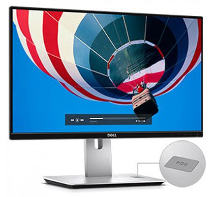 Dell UltraSharp U2417HJ   24 Zoll Full HD Monitor + Qi Ladestation für 218,90€ (statt 319€)